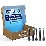 Oral-B iO Ultimate Clean Replacement Brush Heads, 5