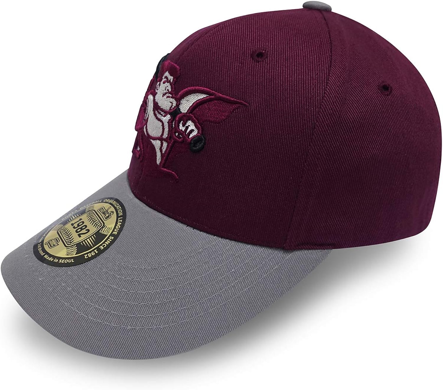 mgoood Baseball Caps Heroes Angry Series 2 - Adjustable Snap Back Baseball Cap for Unisex-Adult… (Reddish Purple): Clothing