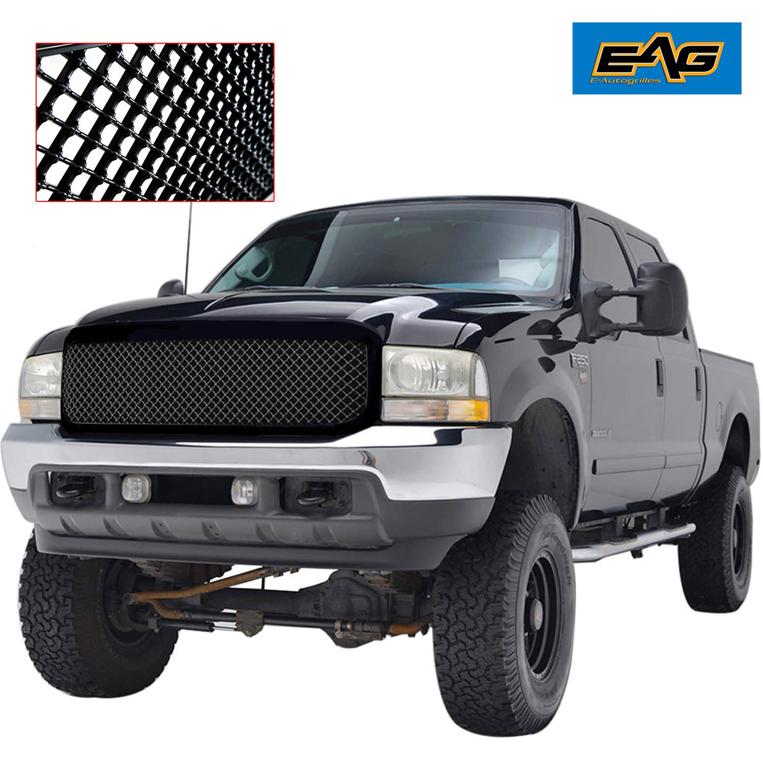 Buy EAG Replacement Grille Mesh Front Black ABS Upper Grill Fit for 99