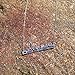 LUX ACCESSORIES New York City Skyline Empire State Outline NYC Pendant Necklace
