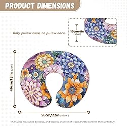 TSVAGA Boho Nursing Pillow Cover for Baby