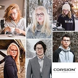COASION Blue Light Blocking Glasses for Women