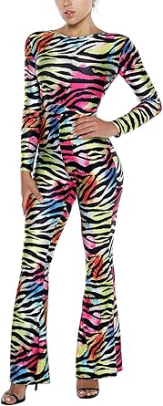 jumpsuit zebra print