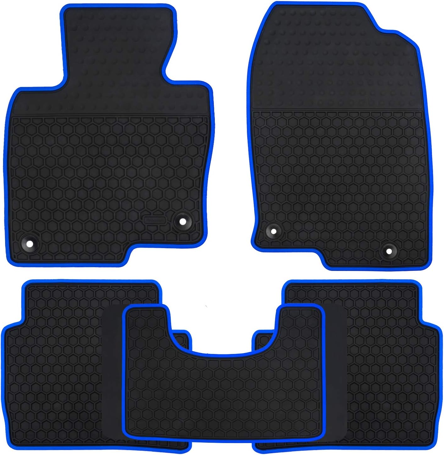 San Auto Floor Mats for Mazda CX5 CX5 2017 2018 2019 Heavy Duty Rubber