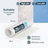 Kenley Carpet Protector Roll Self Adhesive 70µm 45cm x 50m Clear Film view 6