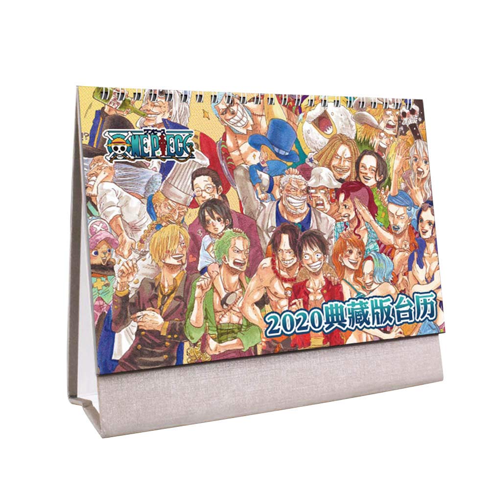 Bowinr Anime Desk Calendar Newest Japanese Anime Characters Desktop Calendar For Home And Office One Piece Buy Online In Bolivia At Desertcart Bo Productid