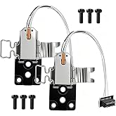 2-Pack Upgrade A1mini A1 Hotend Heating Assembly,Hot End Heating Component with Heater Cartridge &amp; Thermistor for Bambu Lab A1 A1mini 3D Printer&ndash; Improved Nozzle Clip (No Too Tight/Loose)