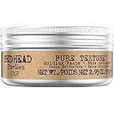 TIGI Bed Head Hair Paste for Men, Pure Texture &ndash; Men&rsquo;s Molding Paste, Anti-Humidity, Frizz Control Hair Care Products for Men, Travel-Friendly, 2.93 Oz