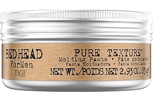 Bed Head B For Men Pure Texture Molding Paste by TIGI for Men - 2.93 oz Paste