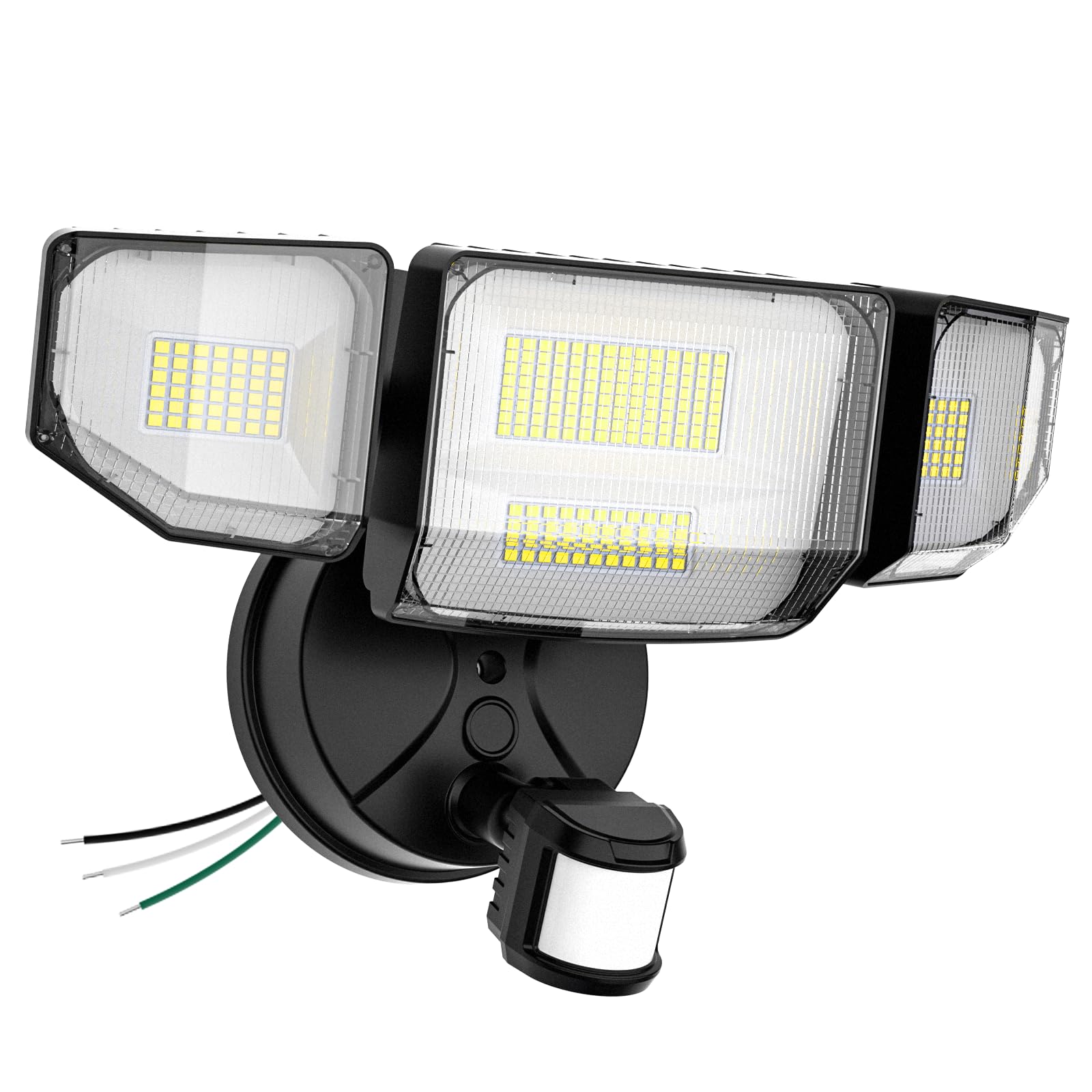 Photo 1 of Abovizo 150W 16500LM LED Flood Lights Outdoor Motion Sensor, 6500K Security Lights Motion Sensor, IP65 Waterproof, Dusk to Dawn Floodlight for Outside, Garage, Yard, Porch, Barn