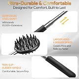 VOMEP Telescoping Back Scratcher 5 Detachable Heads Gift for Men view 4