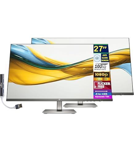 Amazon.com: HP M27fw 27 inch FHD (1920 x 1080) 75Hz Anti-Glare