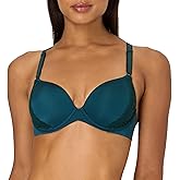 Maidenform Women's Demi Underwire Bra, One Fab Fit Lightly Padded Bras for Women, Convertible Straps (Plus