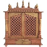 Jodhpur Handicrafts Wood Home Temple , Brown