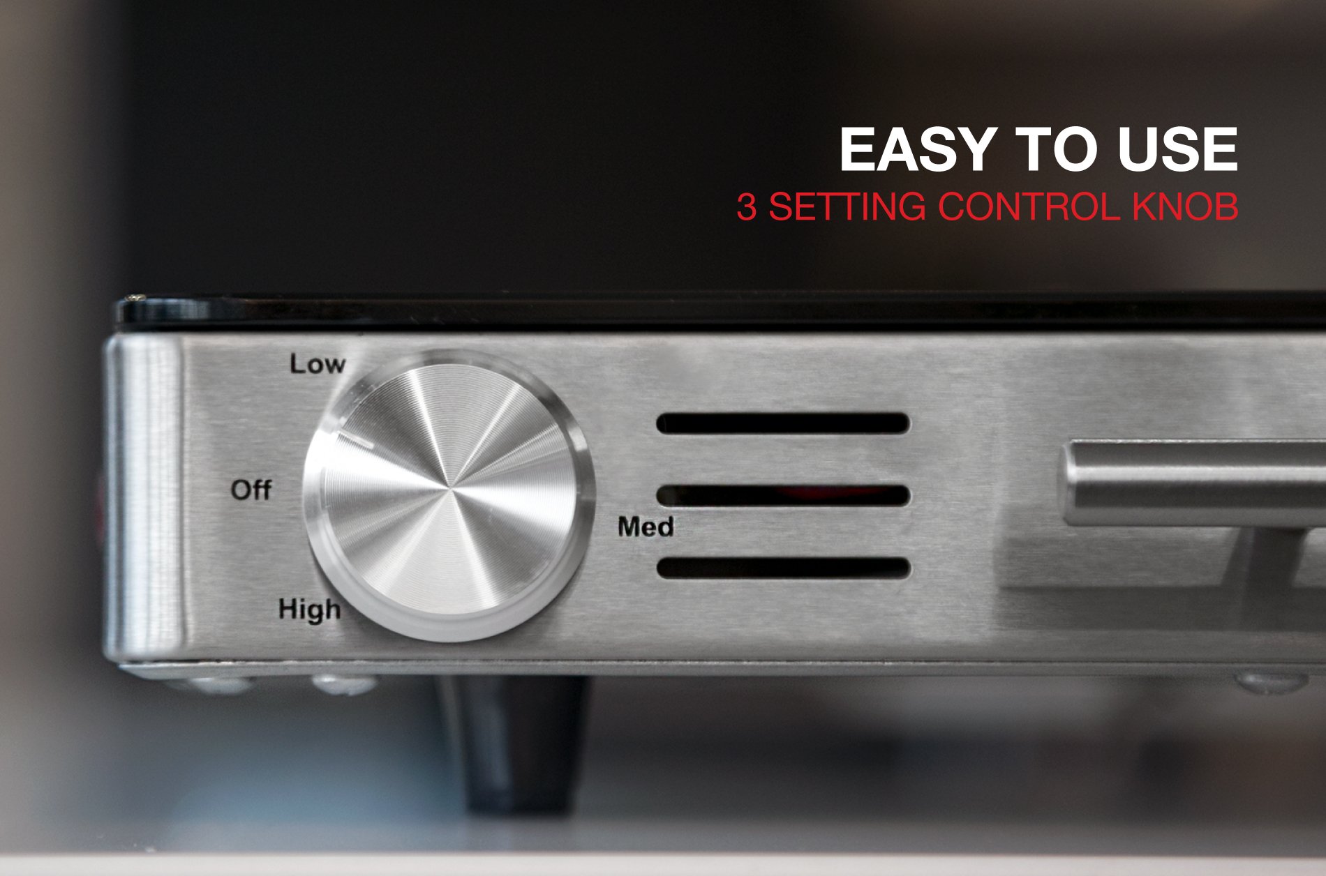 Chefman Electric Warming Tray with Adjustable Temperature Control