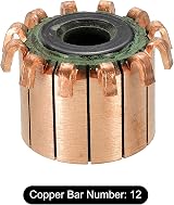 PATIKIL Electric Motor Commutator 12 Gears 8mm ID 23mm OD DC Motor Spare Part view 3