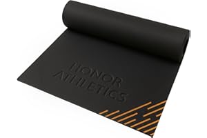 Honor Athletics Premium Jump Rope Mat – 1/4" Thick High-Density Rubber | Non-Slip Surface for Indoor/Outdoor Use | Durable & 