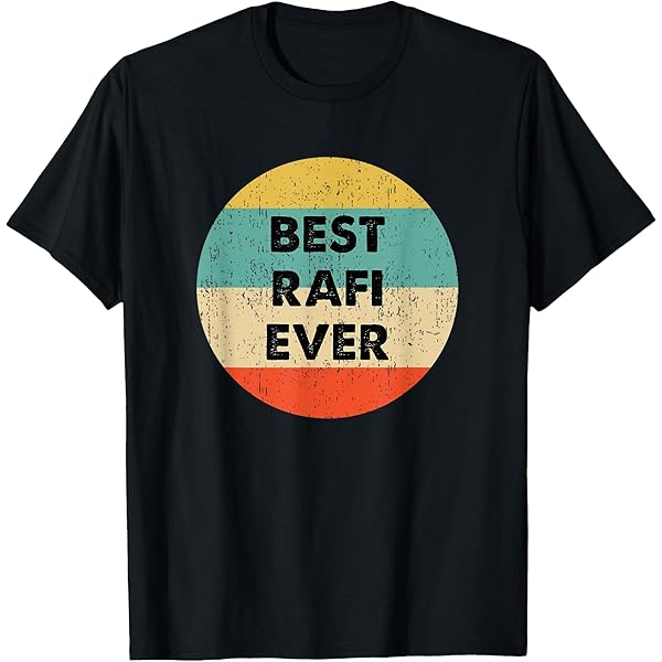Amazon.com: Rafi Name T-Shirt : Clothing, Shoes & Jewelry