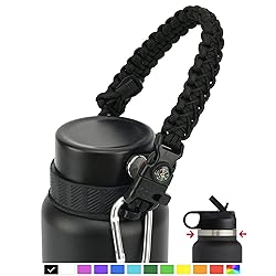 QeeCord Paracord Handle Compatible with Hydro Flask