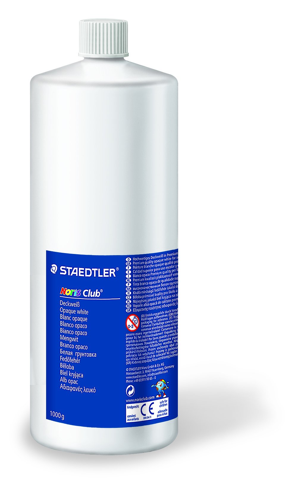 STAEDTLER Noris Club 8856-0 Opaque White 1 L