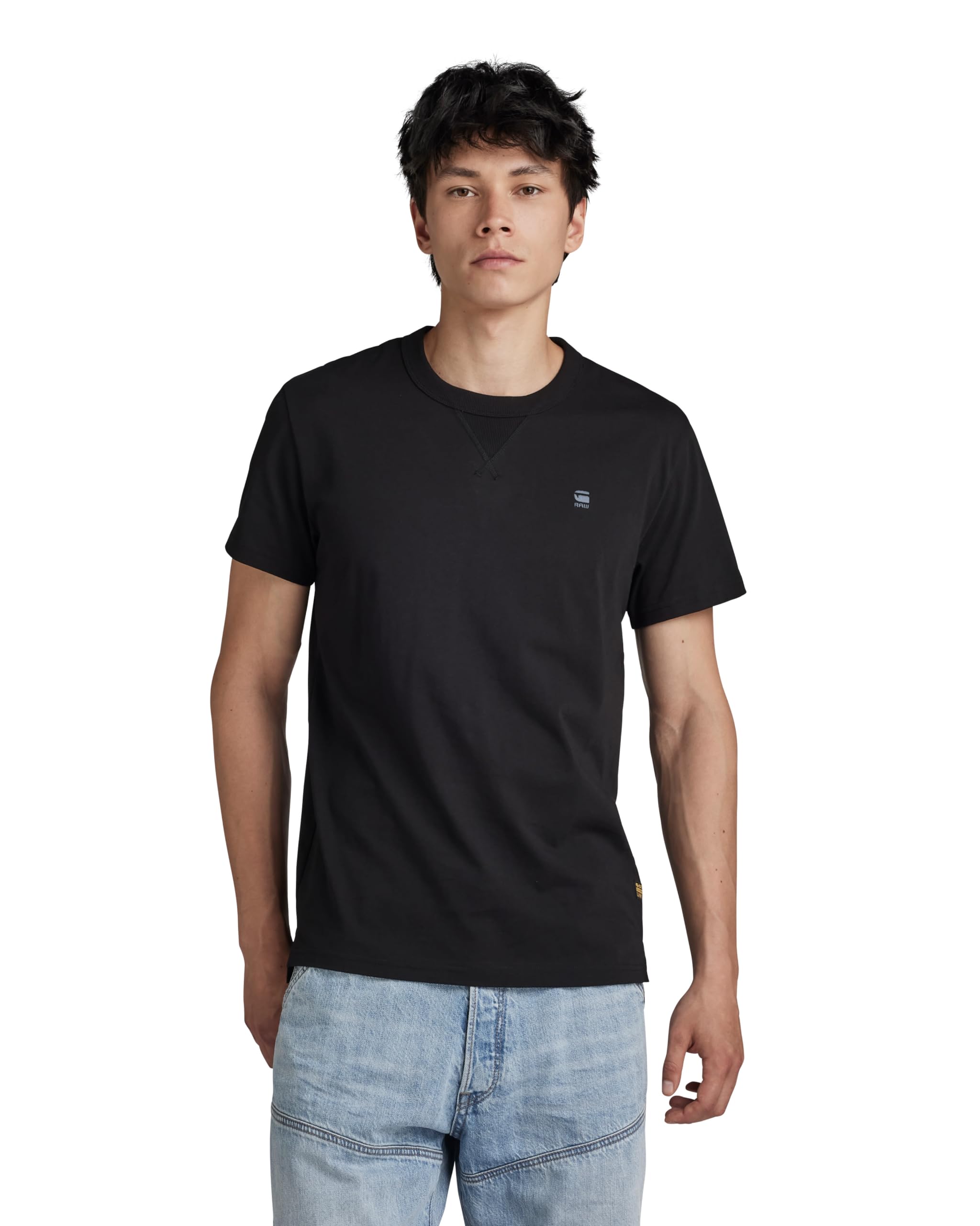 G-STAR RAW Herren Nifous T-Shirt, Schwarz (dk Black D24449-336-6484), XXL
