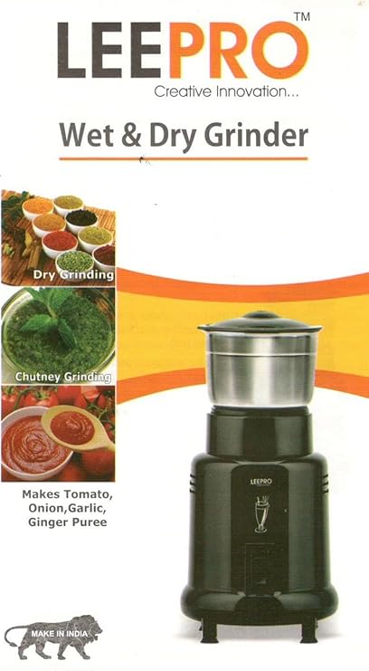 LUMIX Plastic 350W Grinder (Black)