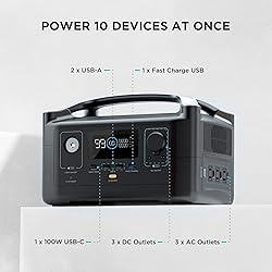EF ECOFLOW Portable Power Station RIVER 288Wh with