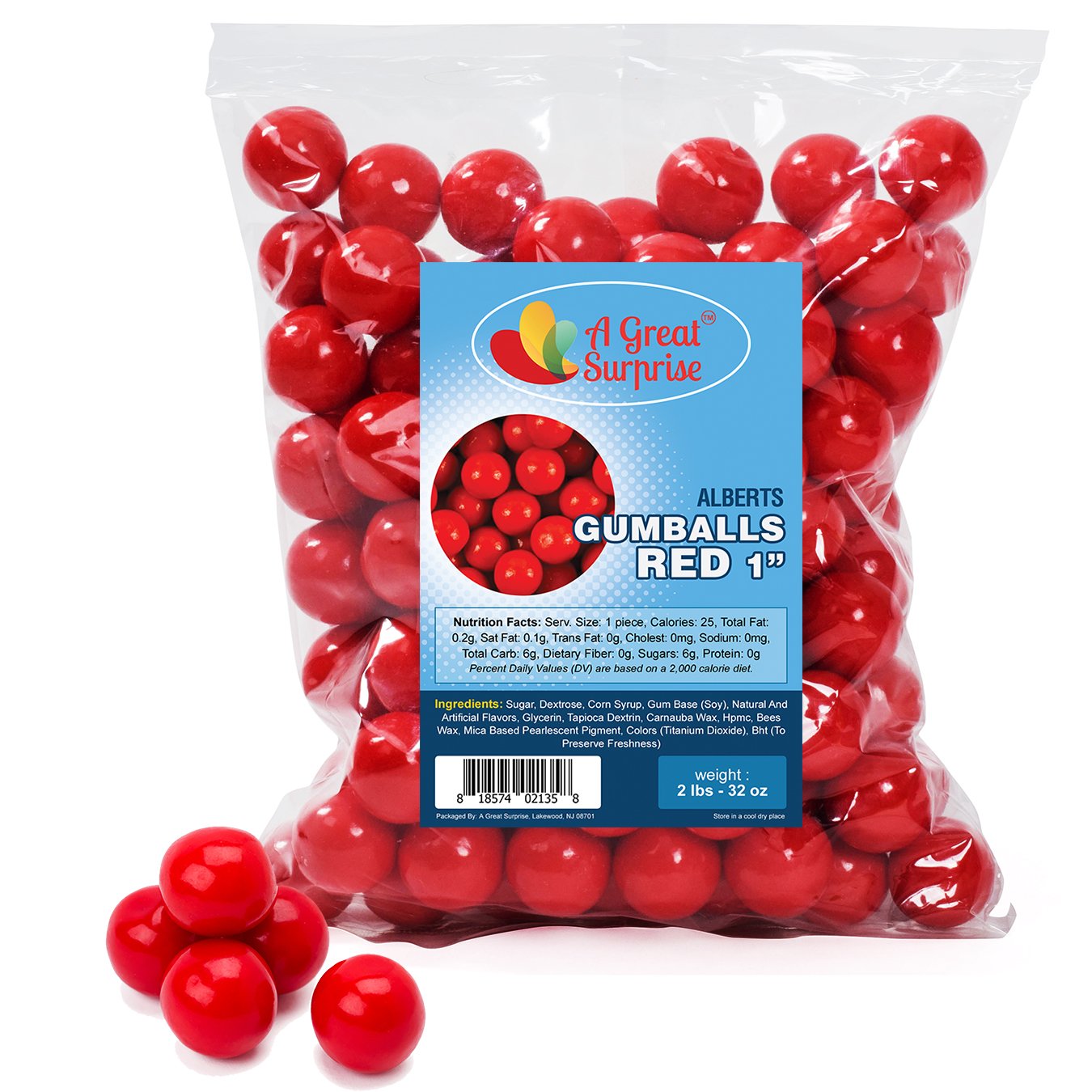 Gumballs In Bulk Red Gumballs For Candy Buffet Gumballs 1 Inch