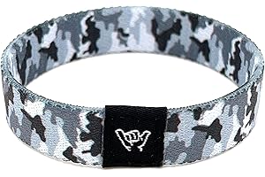 Hang Loose Bands - Southwestern Bracelet for Men, Women & Teens - Comfy Tribal Print and Boho - Western Style Reversible Wristband