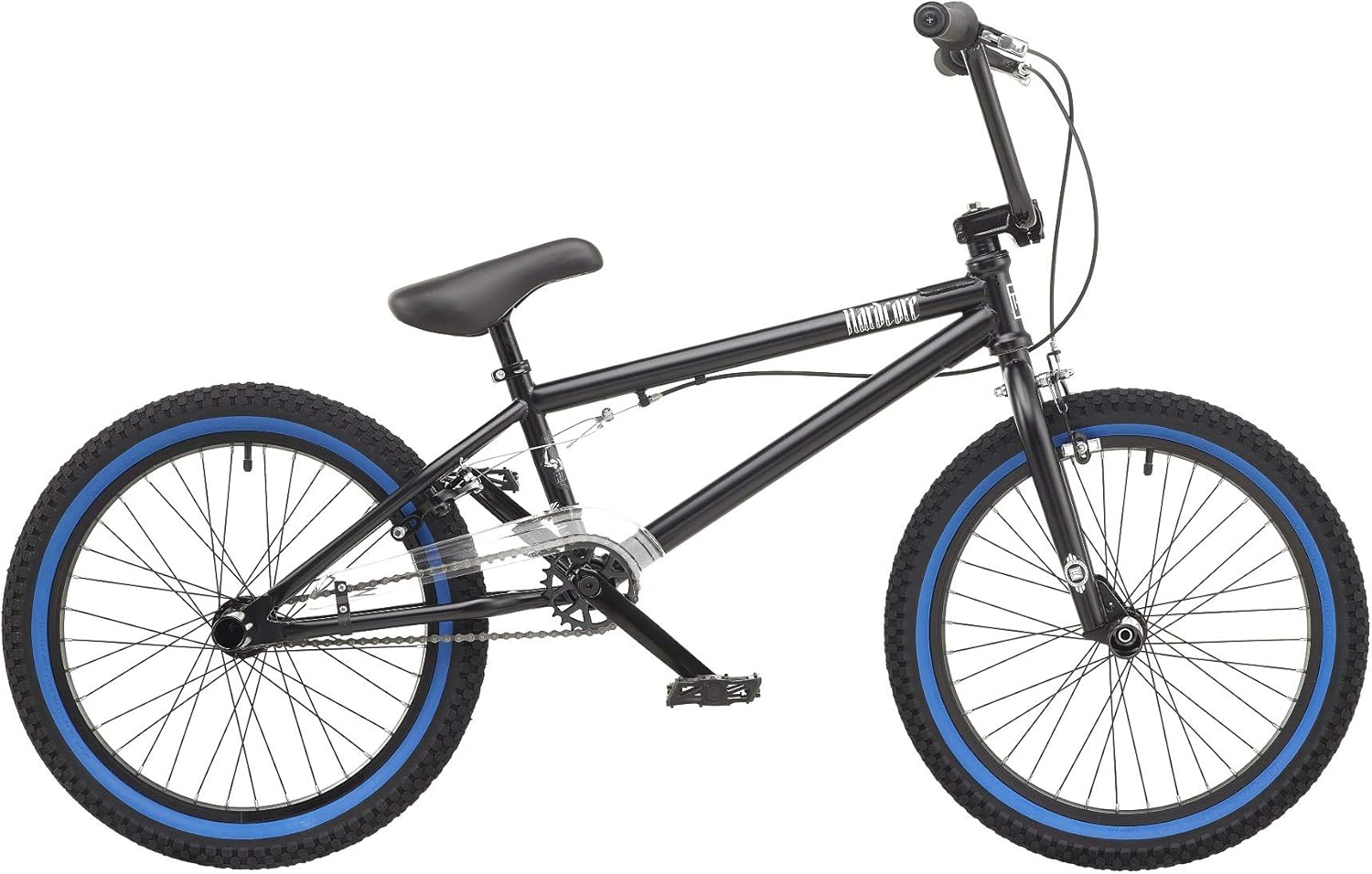 Rooster Hardcore 9.75 Frame 20 Wheel Boys BMX Bike Matte Black Sports