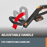 WORX WG163E 18V 20V MAX Cordless Grass Trimmer 2 Batteries 30cm Core view 8
