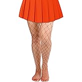 Lastclream High Waisted Fishnet Tights for Women Sexy Fishnets Stockings Full Footed Fishnet Sheer Pantyhose Plus Size