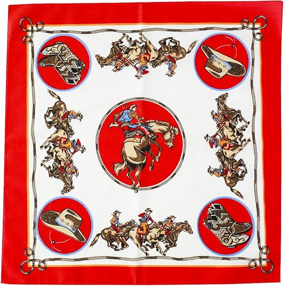 Amazon Co Jp Hav A Hank Made In Usa 55cm X 55cm Graphic Vintage Bandana Texas Scarf Handkerchief Made In Usa Clothing Accessories
