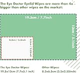 The Eye Doctor Tea Tree Eyelid Wipes 20 Gentle Biodegradable Clean Soothe Dry view 8