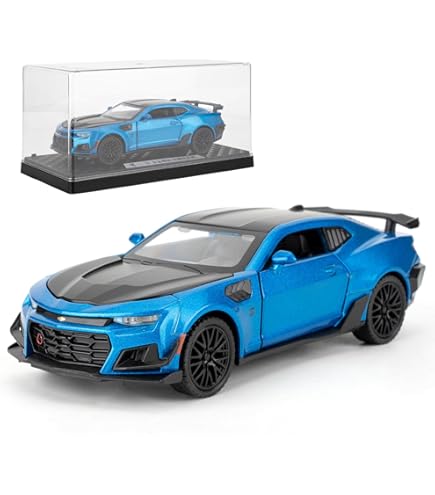 Amazon.com: 2018 Chevy ZL1 Hyper Blue Metallic Modern Muscle