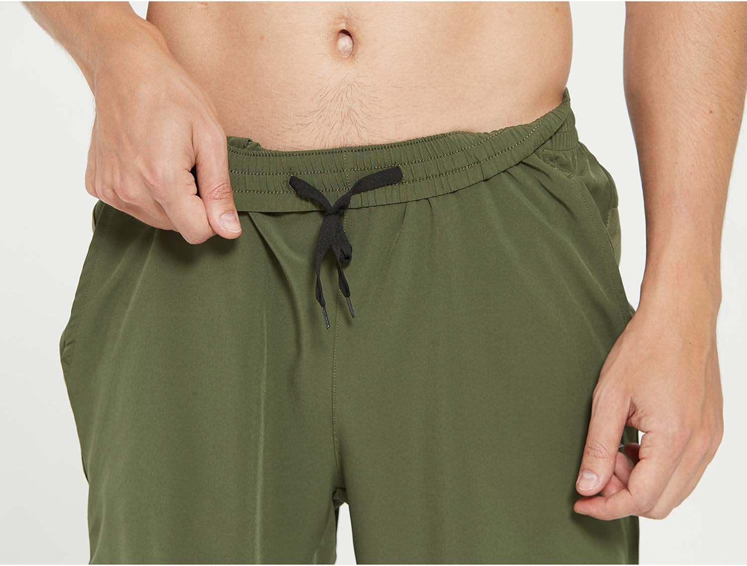 MIER Men's Workout Running Shorts Quick Dry Active 5 Inches Shorts with Pockets, Lightweight and Breathable: Clothing