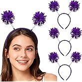 LEKTIST Headwear, 3PCS Pom Pom Headband - Fun Party Accessory for Costume Accessories