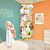 Stuffed Animal Storage,PVC Tube Zoo Holder With Elastic Band,Space