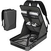 DAIERTEK Starlink Mini Backpack Waterproof Starlink Mini Bag with TSA Combination Lock and Charging Port, Smaller Size, Grey
