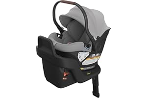 UPPAbaby Aria Lightweight Infant Car Seat/Just Under 6 lbs for Easy Portability/Base with Load Leg + Infant Insert Included/Direct Stroller Attachment/Anthony