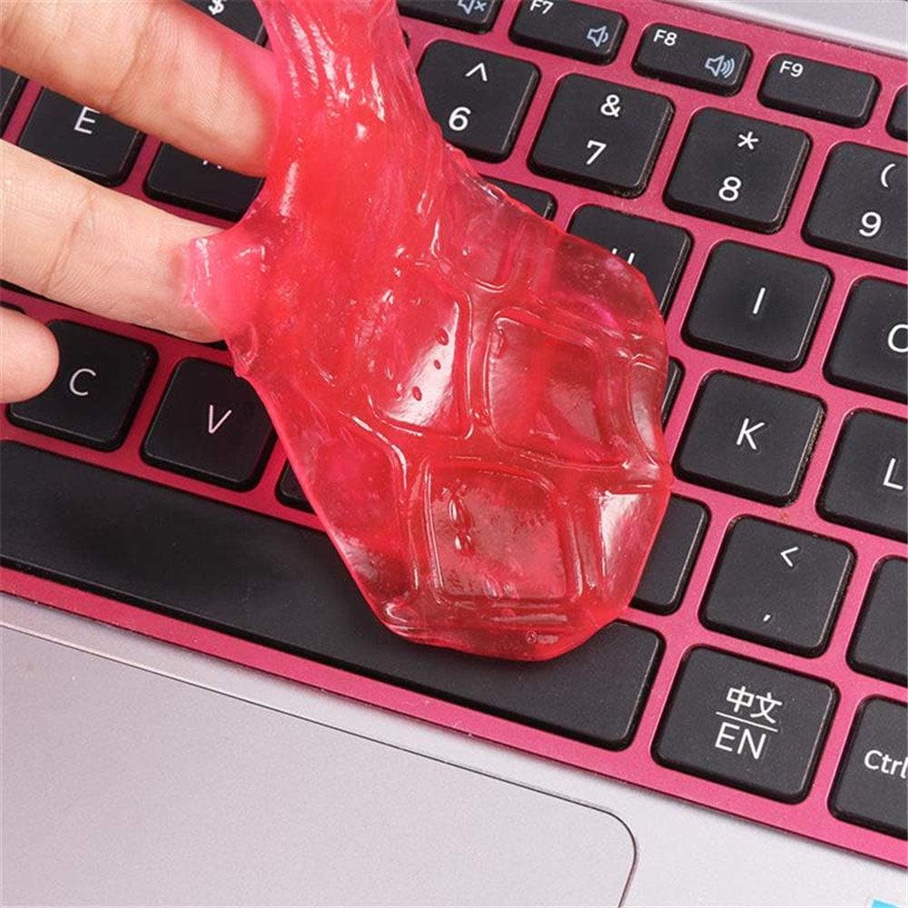Cleaning Gel Portable Cleaning Keyboard Gap Soft Glue,Pink