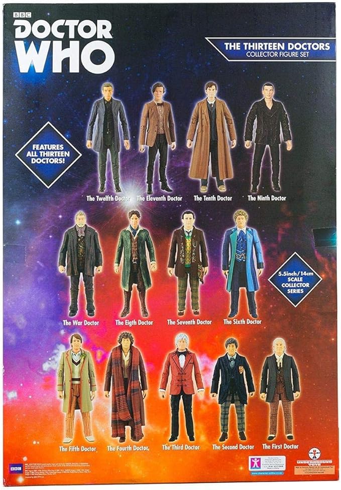 13 doctors figure set