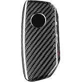 T-carbon Key Fob Cover Compatible with BMW 5 7 Series 2023-2026 | Real Glass Fiber Key Fob Case Protector Compatible with BMW X1 X2 X3 X5 X6 X7 XM i5 i7 iX iX3 2023-2026 Smart Key Holder