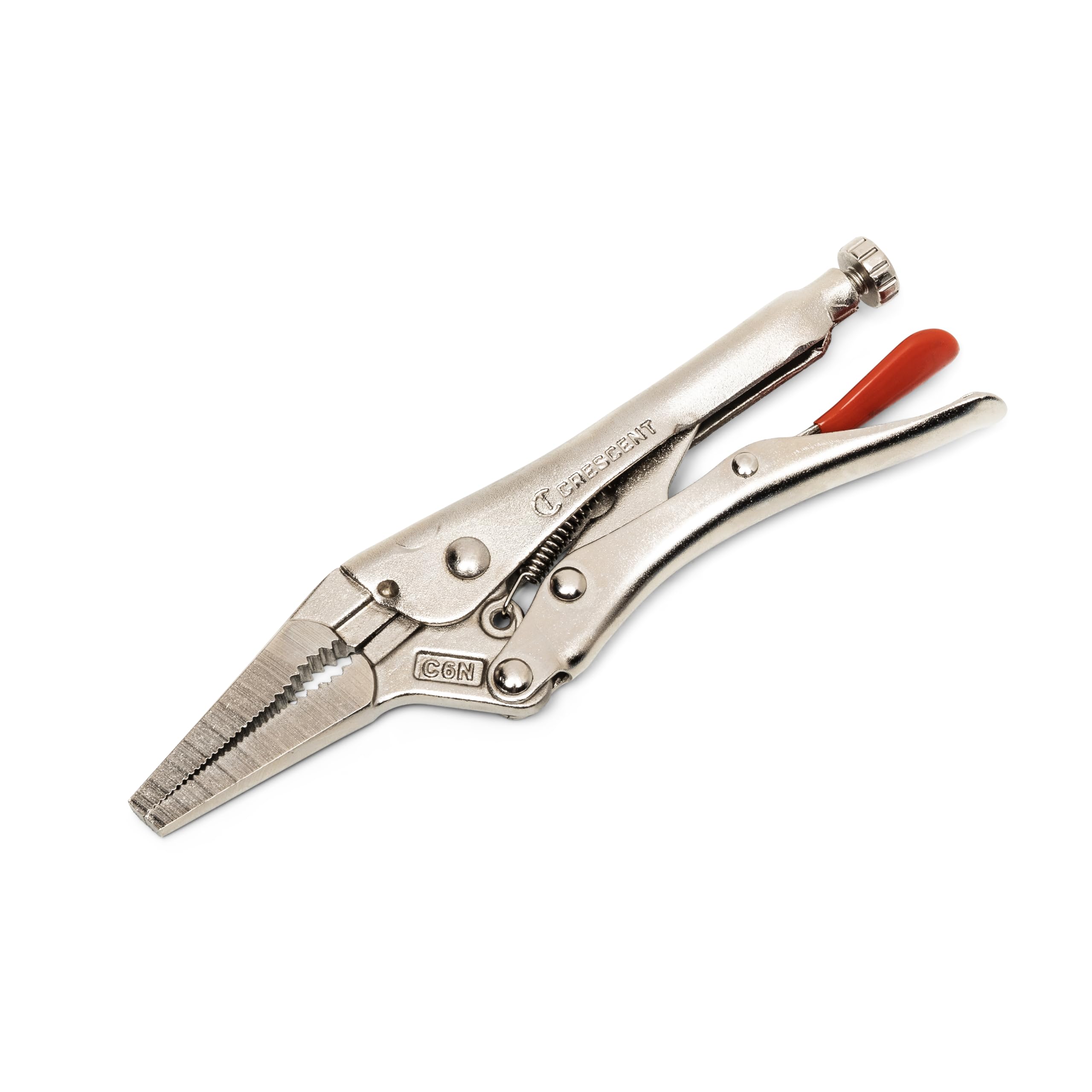 Crescent C6NVN Long Nose Locking Plier with Wire Cutter, 6"/152mm