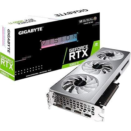 Gigabyte GeForce RTX 3070 Eagle OC 8G (REV2.0) Graphics Card, 3X