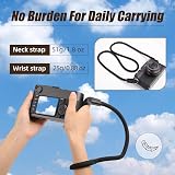 ARVOK 2 Pack Camera Strap Neck Shoulder Wrist Climbing Rope for SLR DSLR view 6