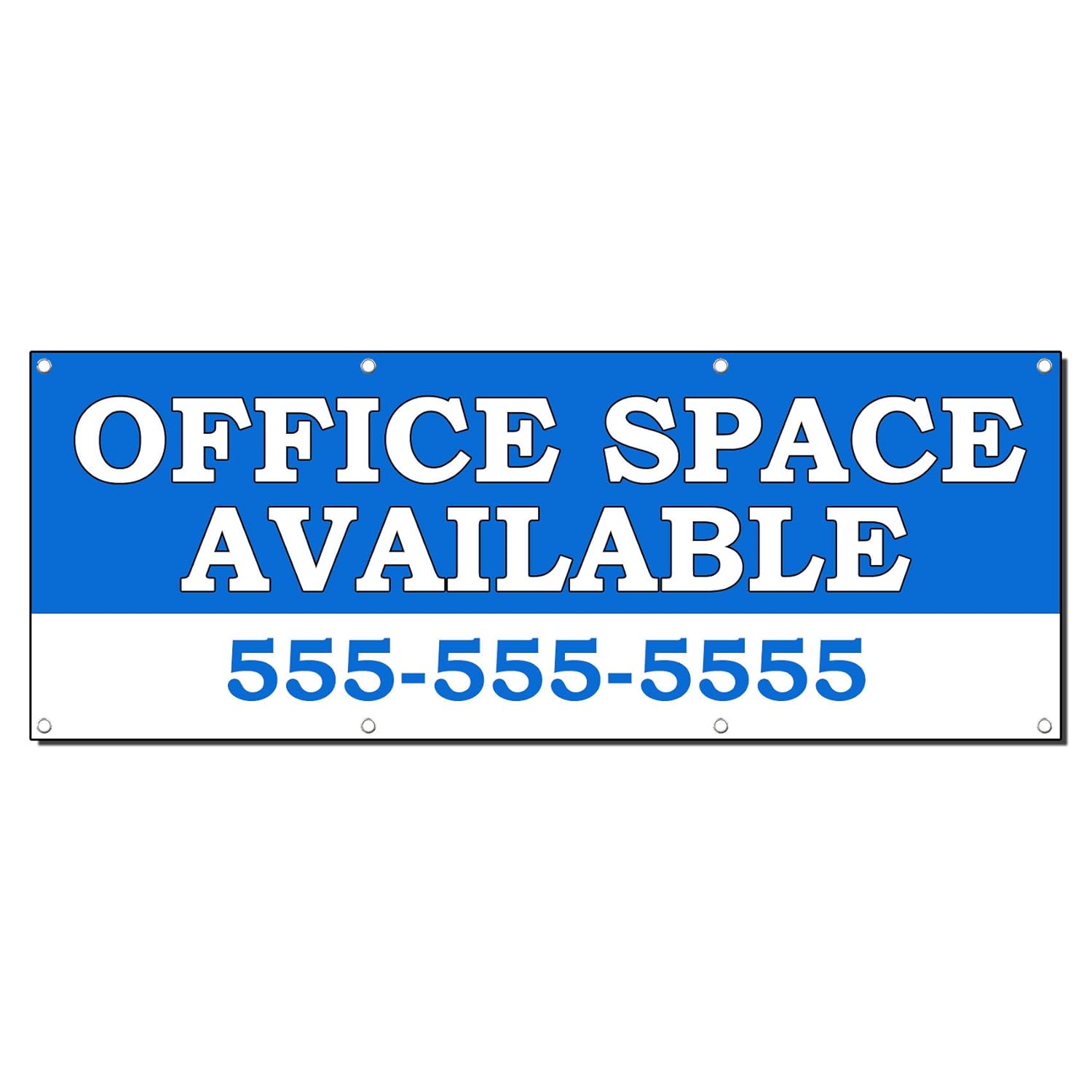 Amazon.com : Office Space Available Rent Lease Custom Banner Sign 4' X