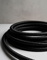 On1shelf Black Cable Tidy Sleeve 10mm x 10m Flexible Conduit Split Plastic view 6