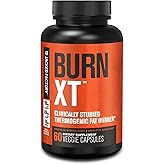 Jacked Factory Burn-XT Clinically Studied Fat Burner & Weight Loss Supplement - Appetite Suppressant & Energy Booster - with Acetyl L-Carnitine, Green Tea Extract and More - 60 Natural Diet Pills
