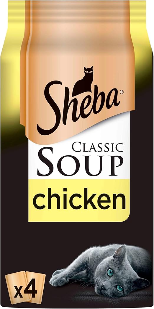 Sheba Classic Soup with Chicken Fillets Complementary Adult Cat Food